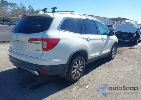 2019 Honda Pilot Ex-L из США, поврежденный, VIN 5FNYF6H56KB004885